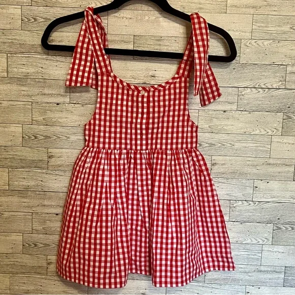 NWT- Red/White Gingham Check Child’s Dress - Size 3T‎ - University South Alabama - Picture 8 of 12